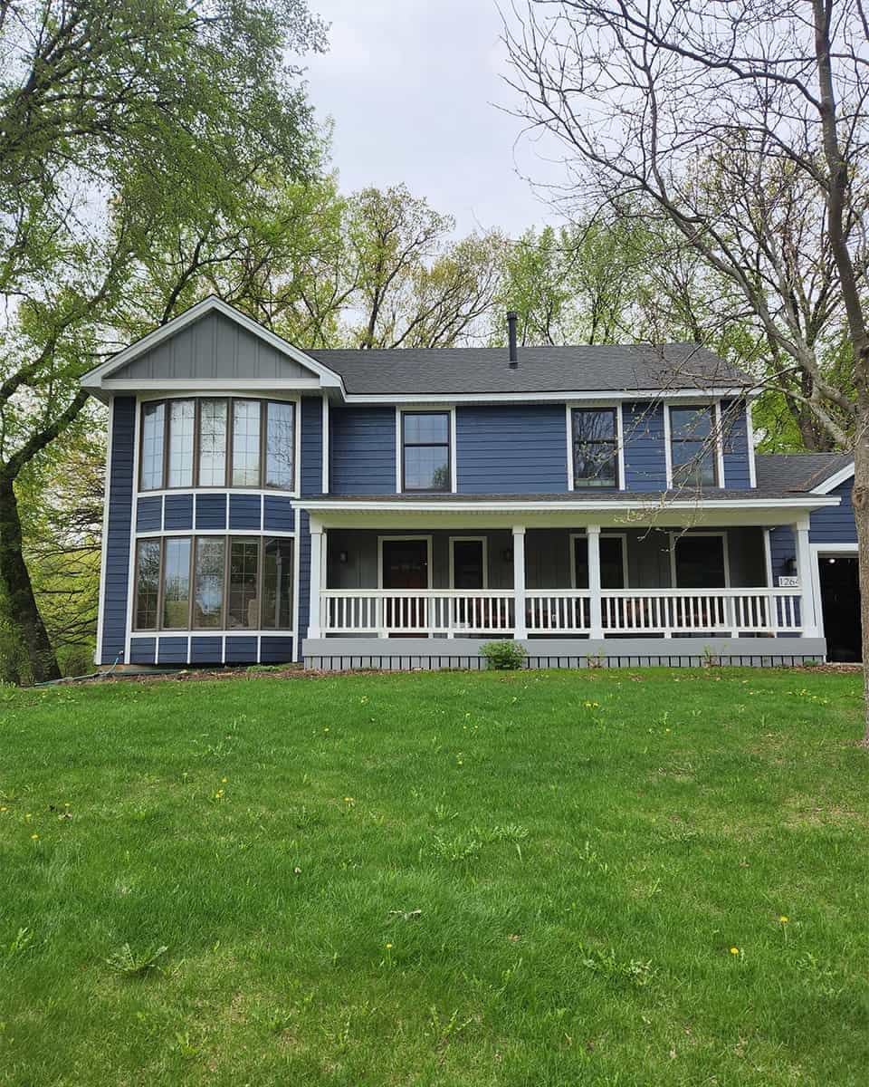 MN · New roof & LP siding